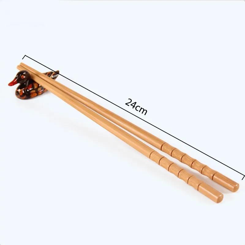 20 pares de palillos de bambú