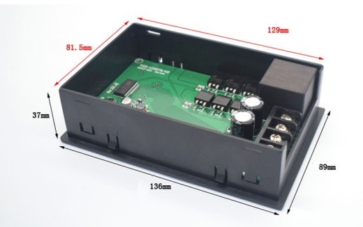 Controlador de velocidad de motor de CC