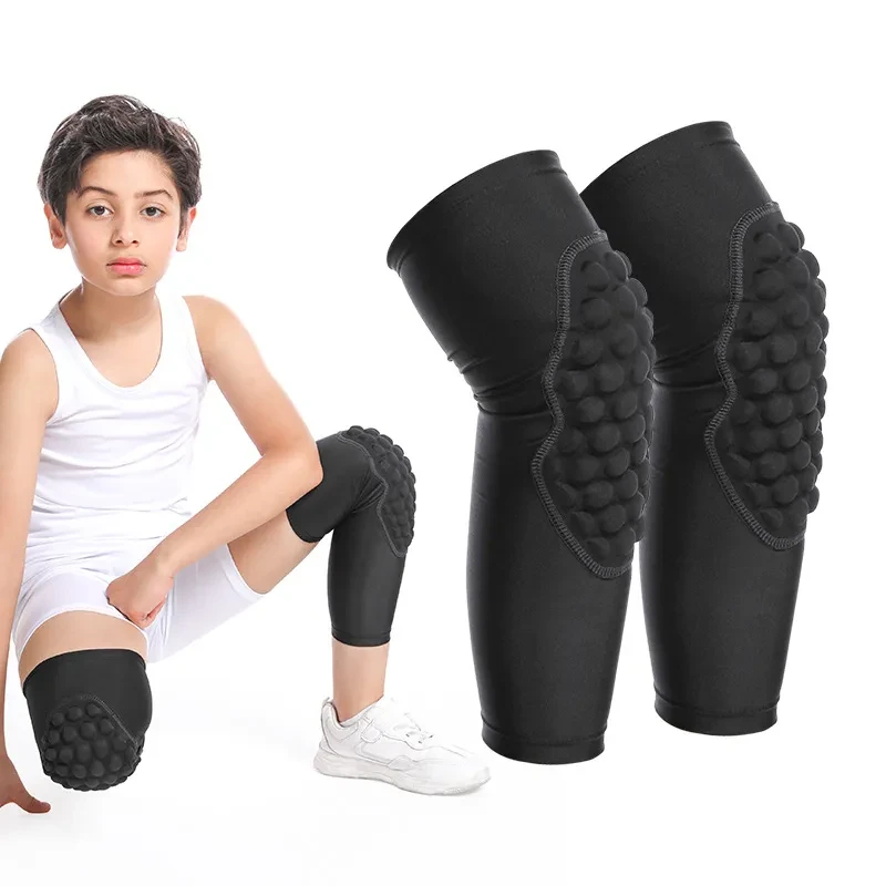 Rodilleras anticolisión de EVA para niños, equipo de protección deportiva