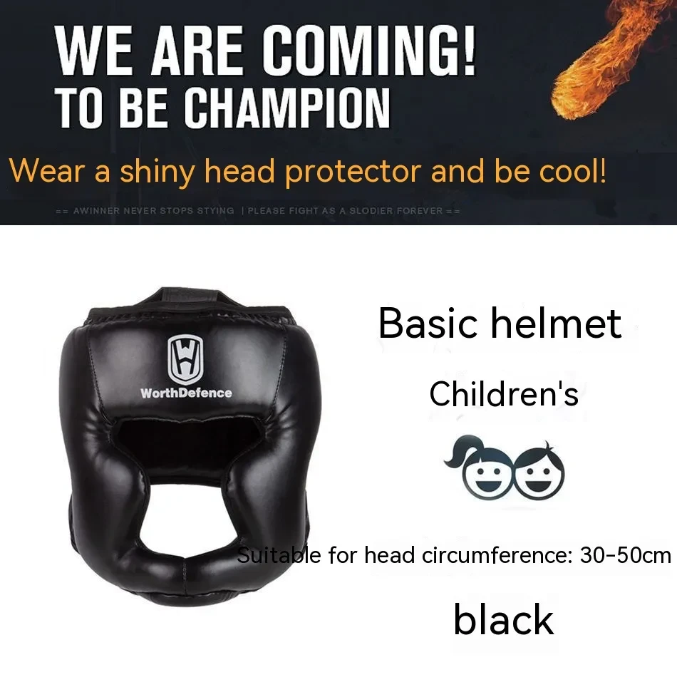 Cascos de boxeo Cuidado facial infantil Equipo de protección para entrenamiento