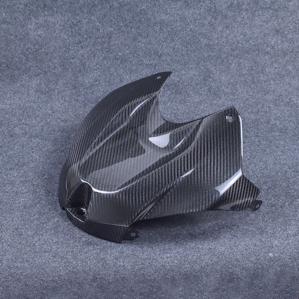 Adecuado para BMW S1000RR Cubierta de tanque de combustible modificada Cubierta protectora de tanque de combustible de fibra de carbono 2015-18