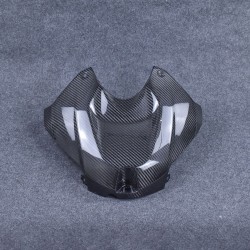 Adecuado para BMW S1000RR Cubierta de tanque de combustible modificada Cubierta protectora de tanque de combustible de fibra de carbono 2015-18
