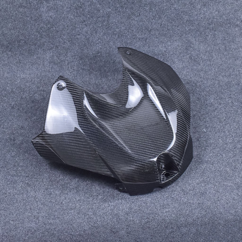 Adecuado para BMW S1000RR Cubierta de tanque de combustible modificada Cubierta protectora de tanque de combustible de fibra de carbono 2015-18