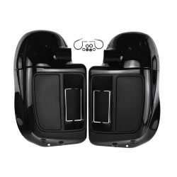 Protector de piernas, caja lateral y barra de protección contra el viento con lámpara doble reacondicionada