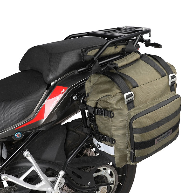 Bolsa lateral para motocicleta de liberación rápida de 20 l