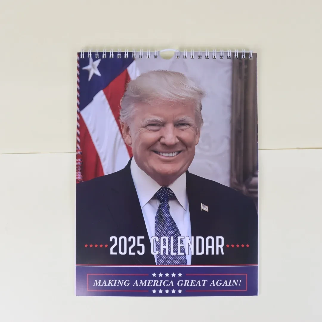 Calendario de pared Trumpinator 2025: Calendario divertido de Trump