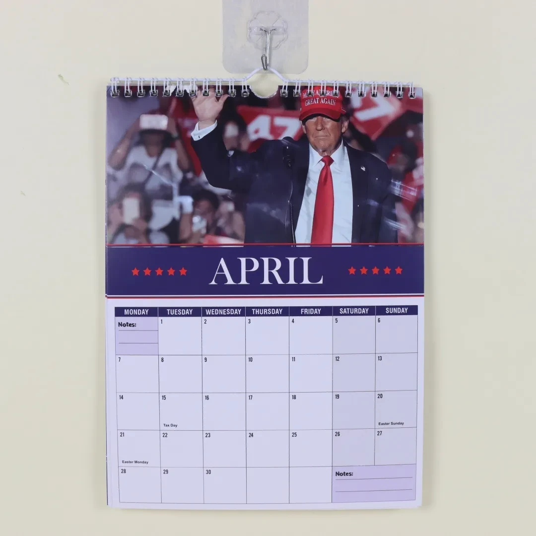 Calendario de pared Trumpinator 2025: Calendario divertido de Trump