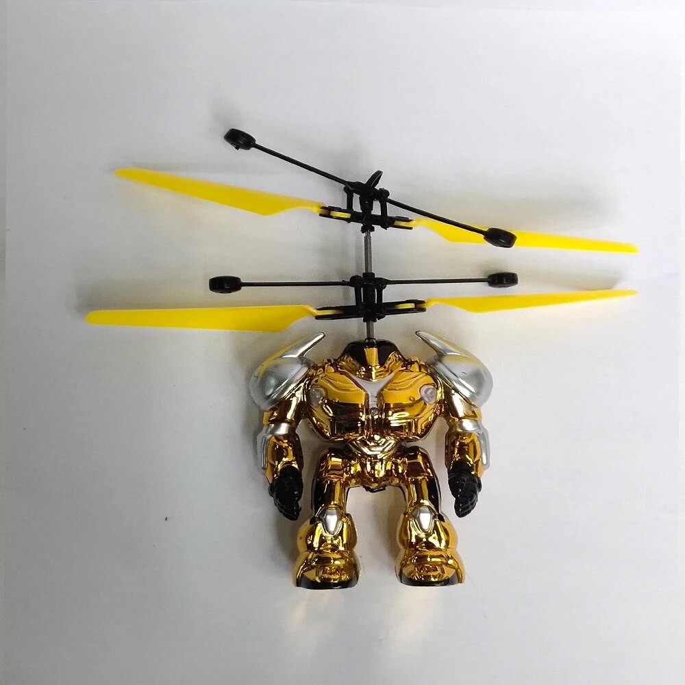 Robot volador Mech Warrior con aeronave de detección inteligente