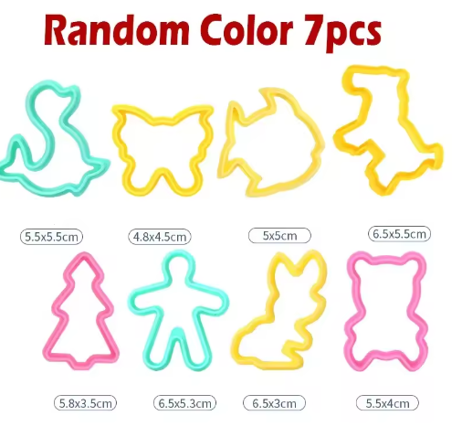Molde de plastilina 3D creativo, accesorios de arcilla de modelado, kit de herramientas de plastilina para hacer fideos, juego de cuchillos de plástico, molde, juguete educativo para niños