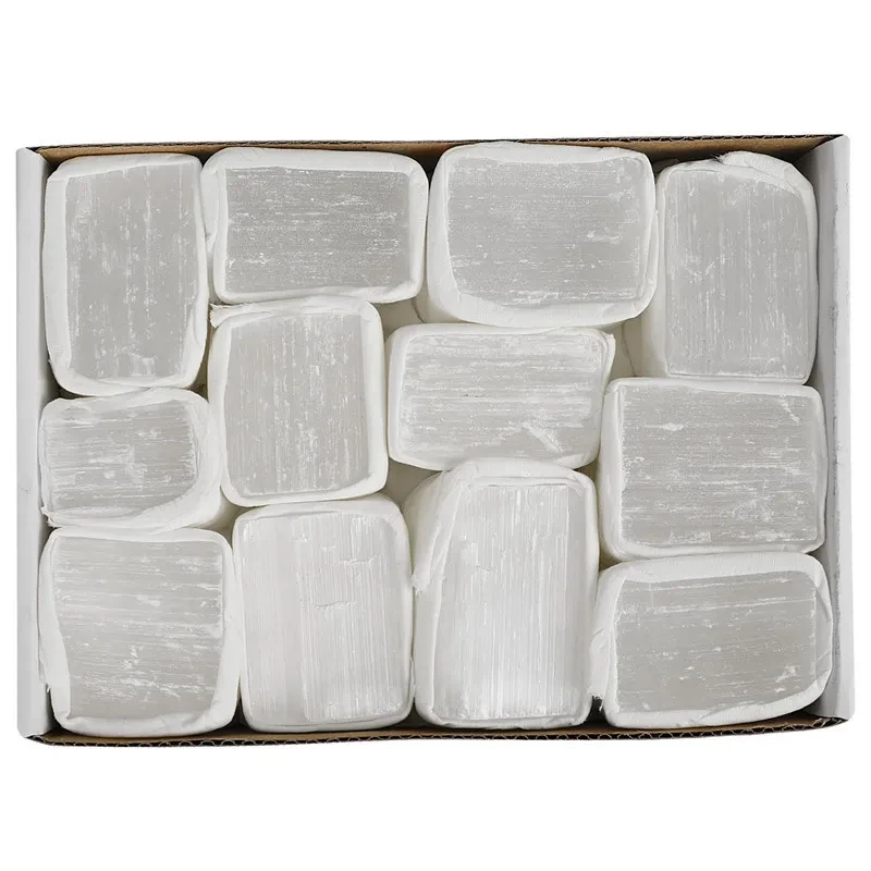 Yeso blanco marroquí natural de piedra rugosa