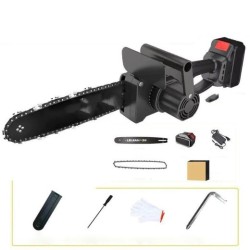 Motosierra portátil para exteriores inalámbrica de una sola mano de alta potencia