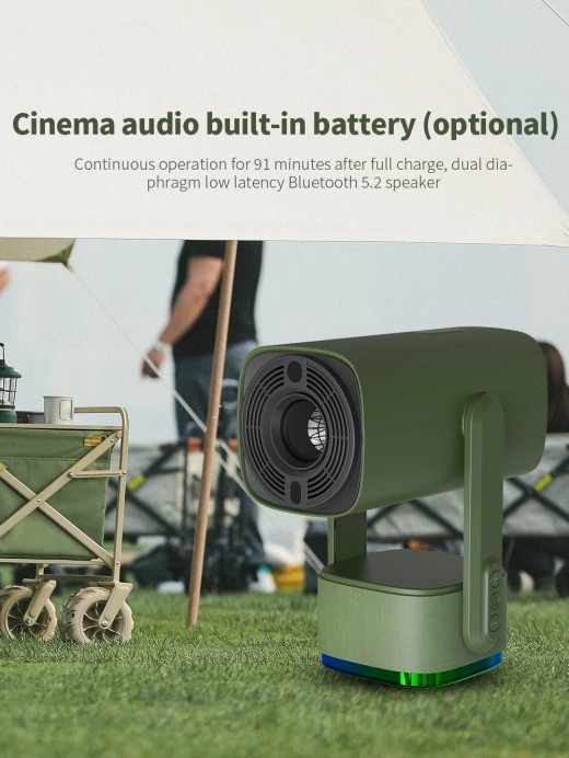 Proyector PTZ 4K HD para dormitorio y hogar