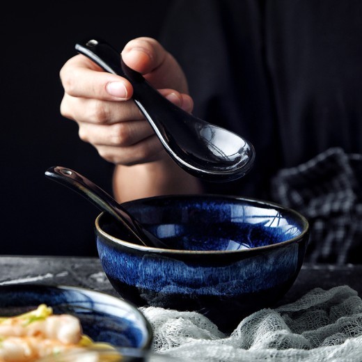 Cuenco de cerámica para vajilla, cuenco para fideos, cuenco para ramen