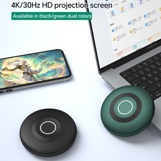Transmisor inalámbrico HDMI 4K para portátil y proyector inalámbrico