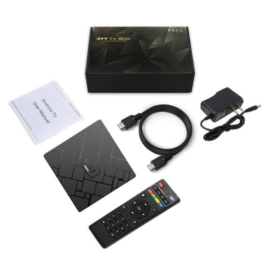 TVBox RK3229 con reproductor de red 4K HD y Android 9.0 de 2 GB/16 GB