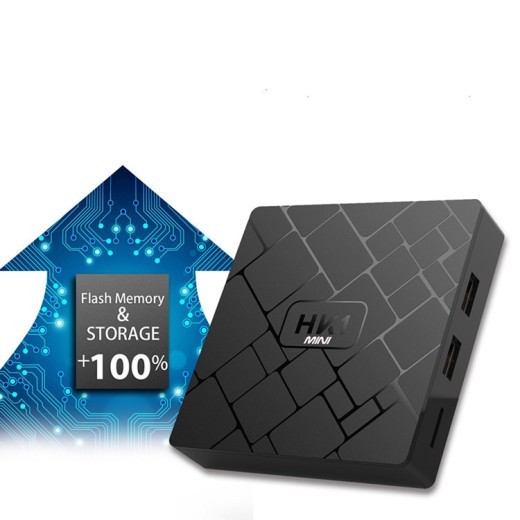 TVBox RK3229 con reproductor de red 4K HD y Android 9.0 de 2 GB/16 GB