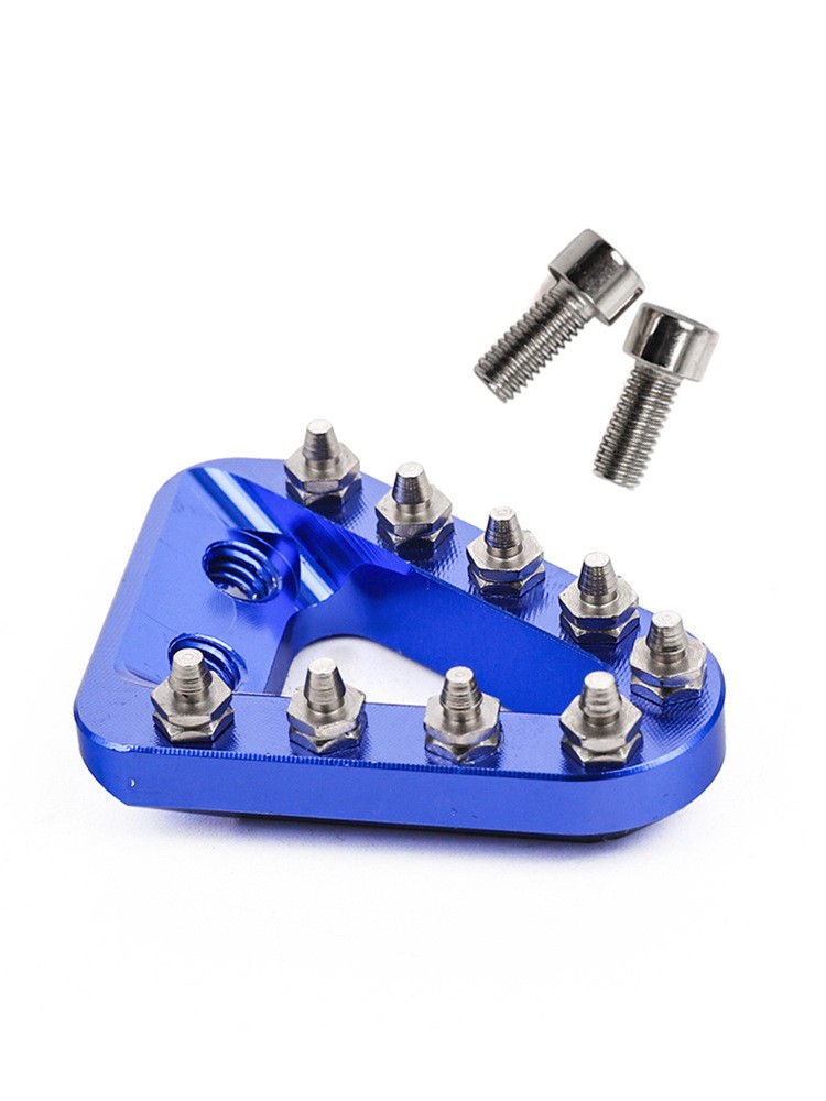 Piezas de motocicleta Pedal de freno Modificación Placa triangular