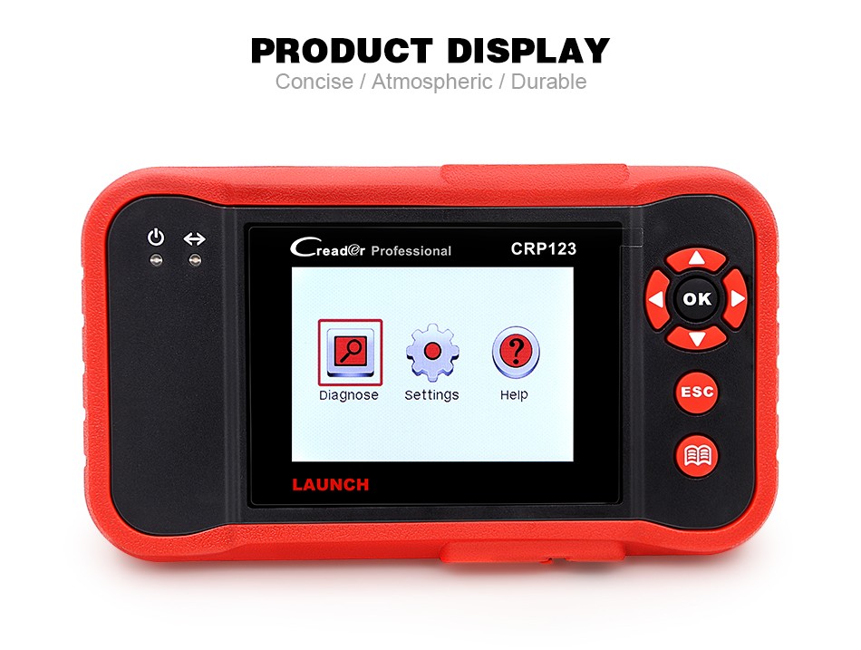 Detector de fallas CRP123 Equipo de diagnóstico automotriz