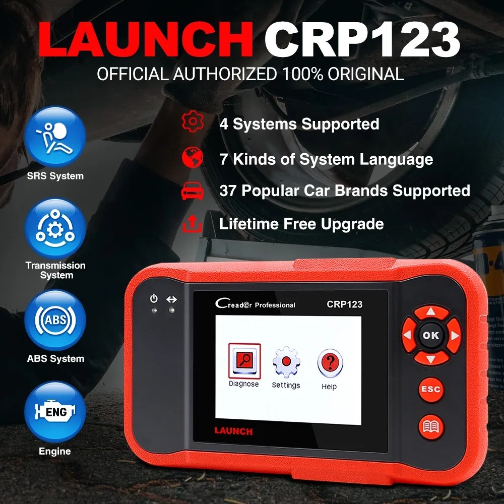 Detector de fallas CRP123 Equipo de diagnóstico automotriz