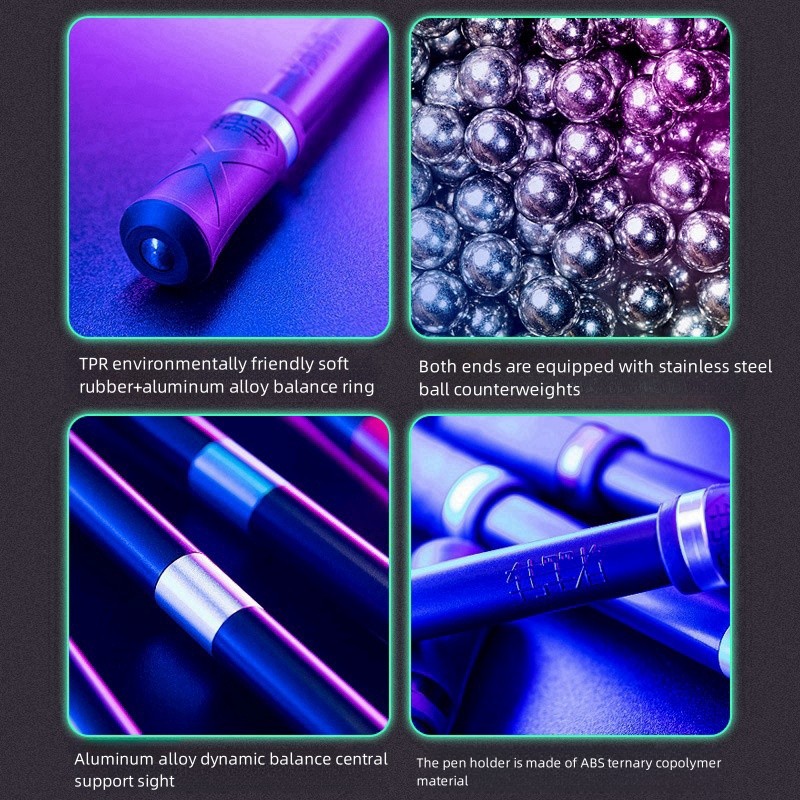 Divertido Fidget Spinner giratorio, juguete de descompresión para aliviar el estrés, ideal para TDAH, autismo y terapia de ansiedad.