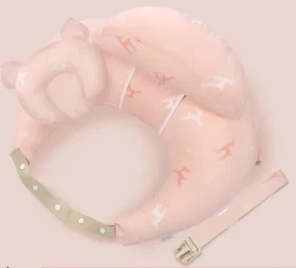 Almohadas de lactancia para bebés, maternidad, lactancia materna, multifunción, ajustable, para recién nacidos, con funda lavable en capas.