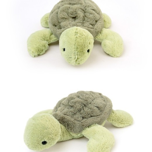 Bonita muñeca de tortuga, almohada de peluche, juguete de simulación de tortuga, regalo de cumpleaños suave