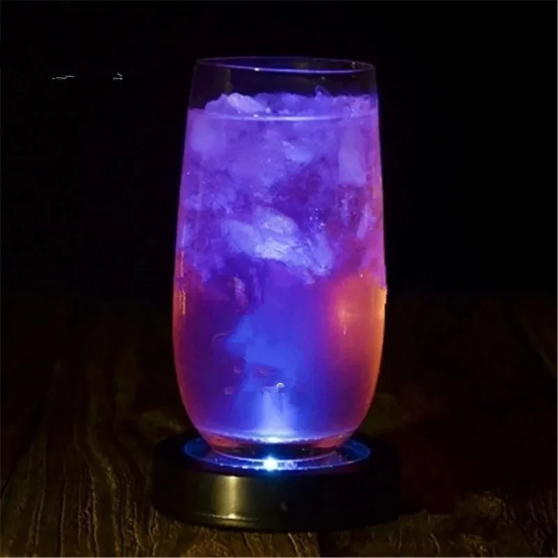 Posavasos redondos con luz LED