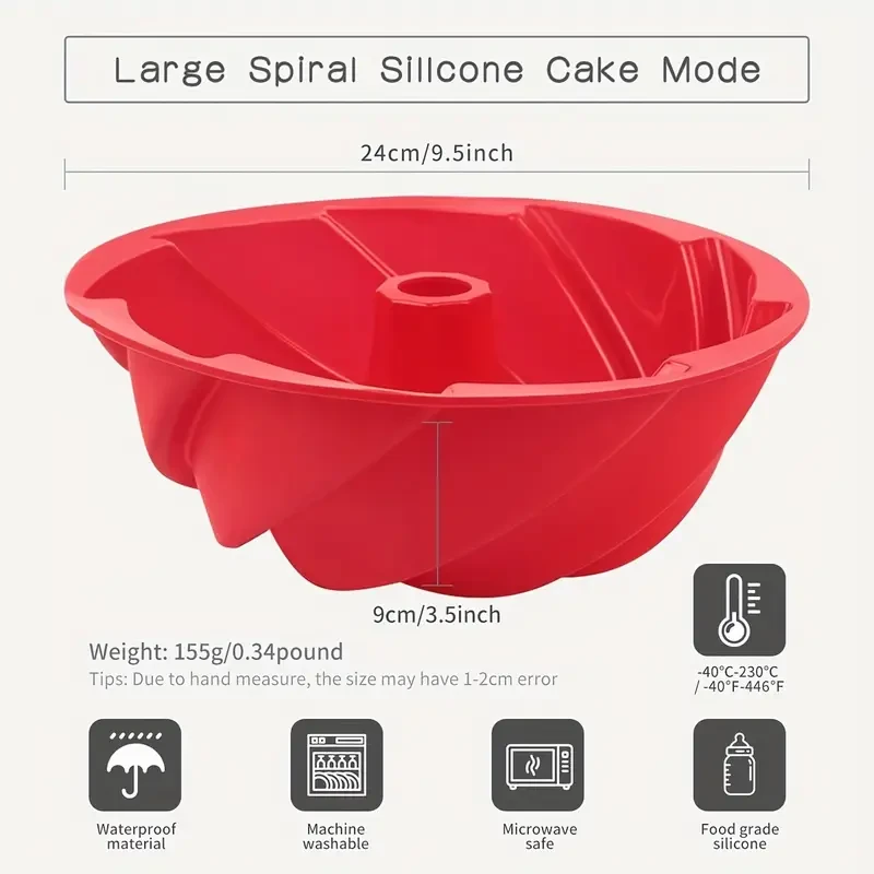 Molde para tarta Bunte (24,13 cm)