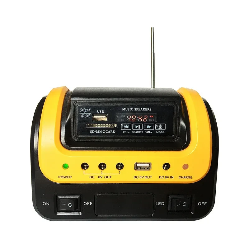 Sistema de iluminación solar Generador solar Radio solar