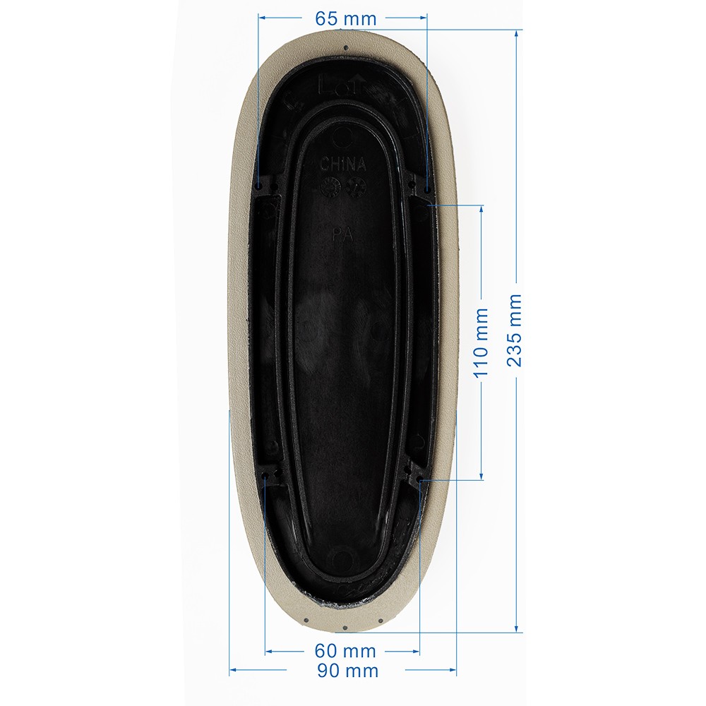 Almohadillas de repuesto para brazos de silla de oficina Humanscale Diffrient World (1 par) para brazos de altura ajustable