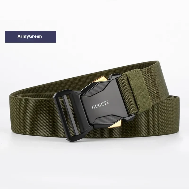 Cinturón de cuero para hombre Gugeti con personalidad de la moda
