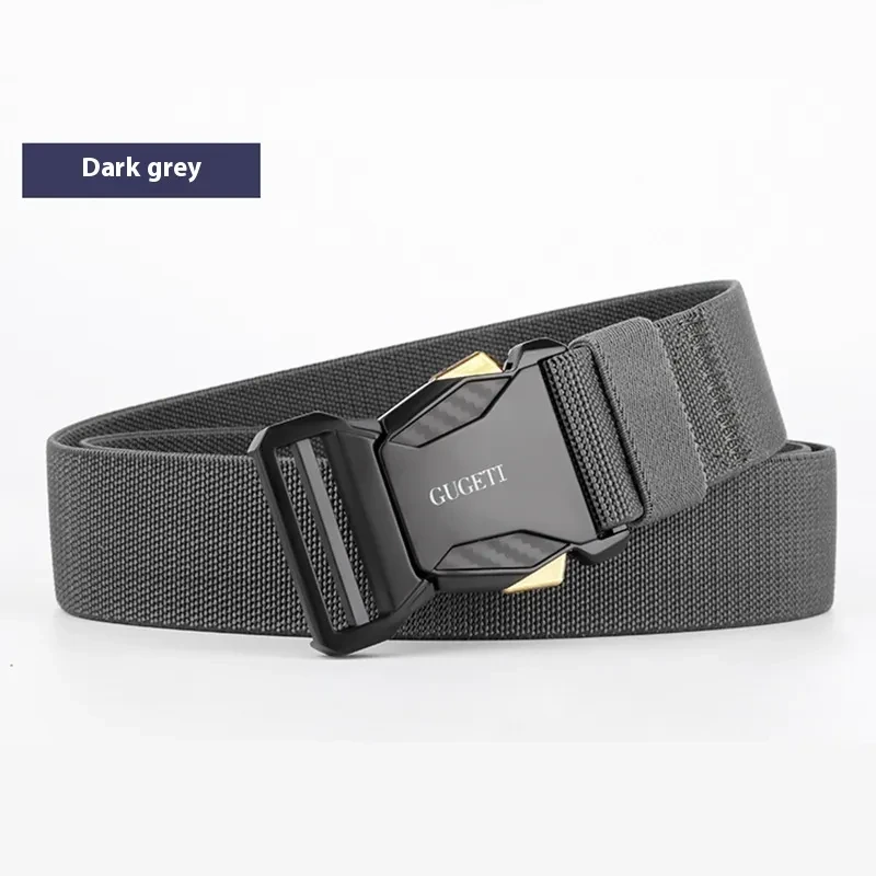 Cinturón de cuero para hombre Gugeti con personalidad de la moda
