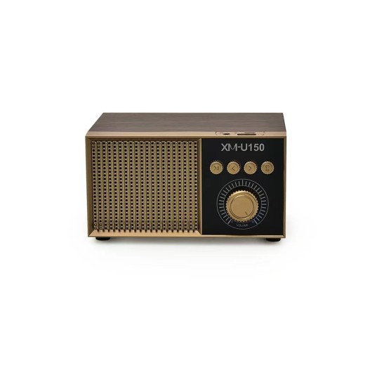 Altavoz Bluetooth con subwoofer, retro, portátil