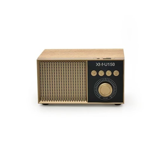 Altavoz Bluetooth con subwoofer, retro, portátil