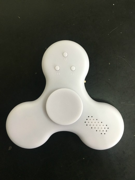 Juguete EDC Fidget Spinner con altavoz Bluetooth y música