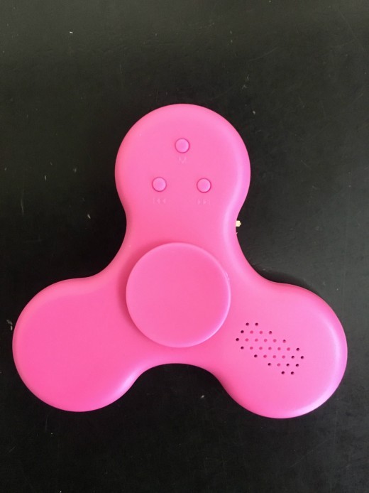 Juguete EDC Fidget Spinner con altavoz Bluetooth y música