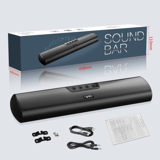 Altavoz inalámbrico de pared con Bluetooth para escritorio