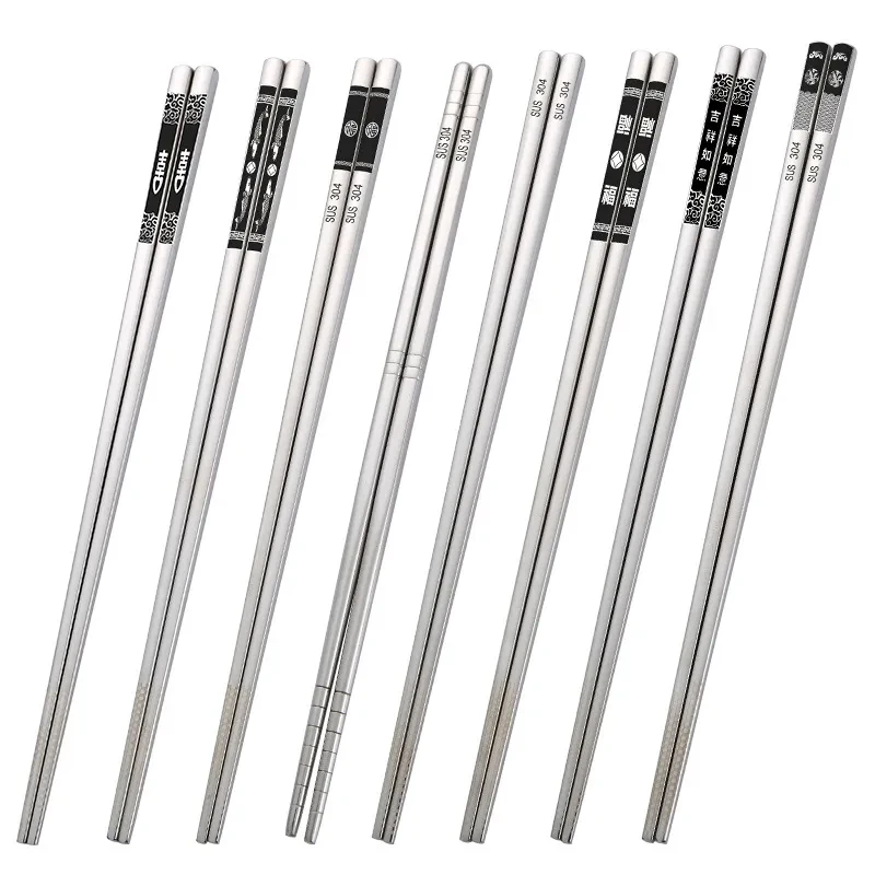 Palillos de acero inoxidable