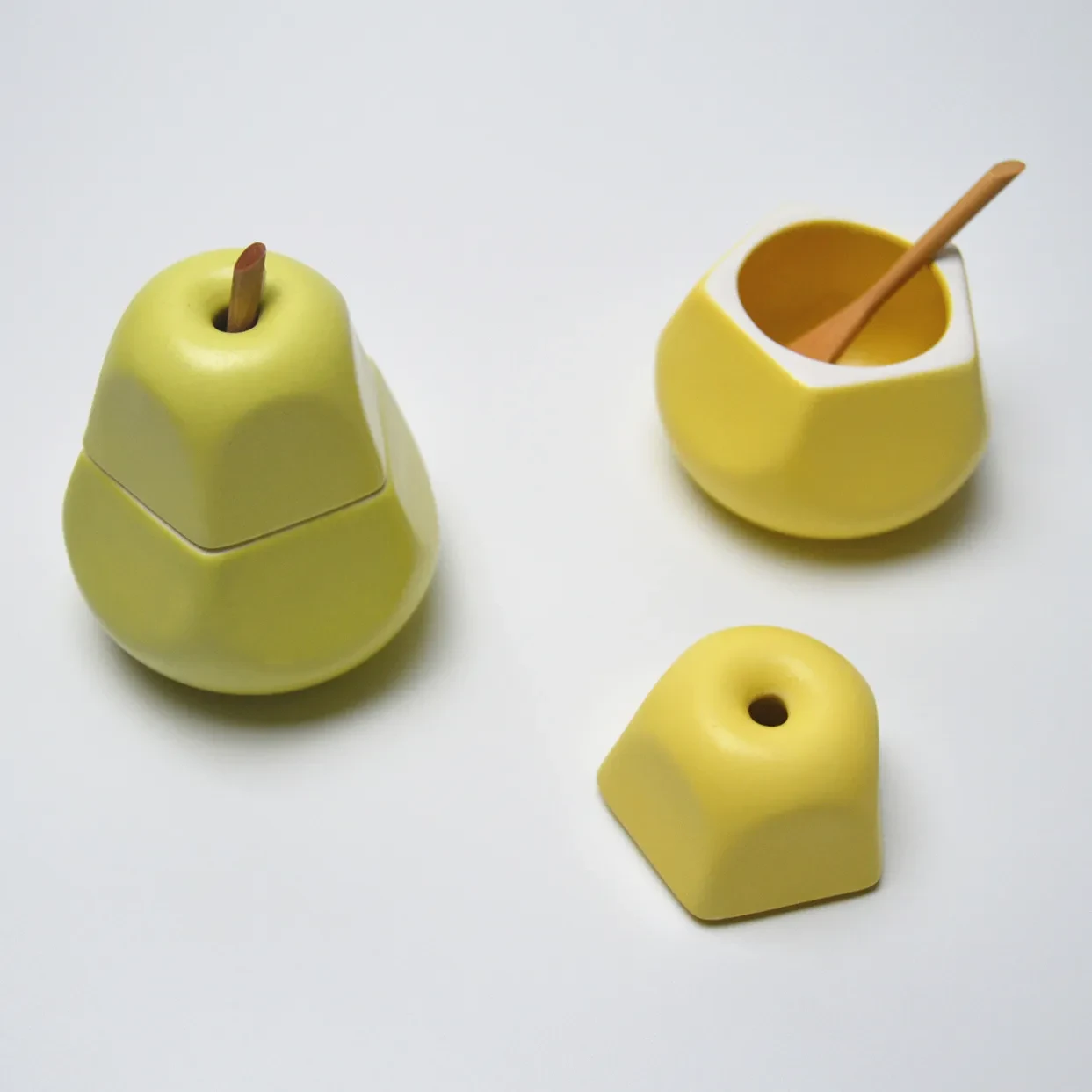 Botella de condimento para frutas, diseño creativo, tarro de condimento para cocina