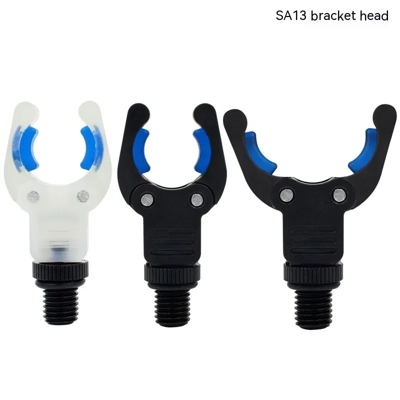 Accesorios Abrazadera de plástico de nailon negro Varilla SA13 Cabezal de soporte Luminoso Accesorios para caña de pescar marina