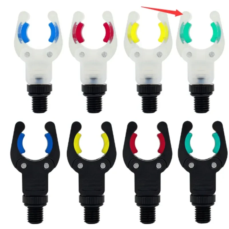Accesorios Abrazadera de plástico de nailon negro Varilla SA13 Cabezal de soporte Luminoso Accesorios para caña de pescar marina