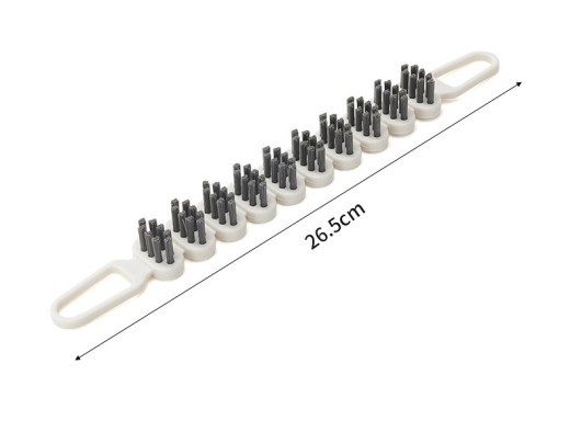 Cepillo de limpieza de grifos, cepillo para quitar manchas de aceite de cocina, herramienta flexible para limpiar huecos, cocina, baño, bañera, tubo, fregadero, cepillo para limpiar aparatos de cocina