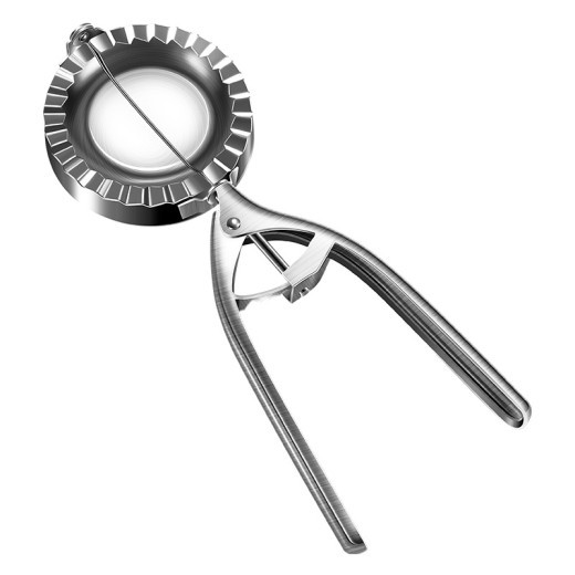 Molde para hacer bolas de masa de acero inoxidable, prensa para masa de masa, herramienta para hornear en casa, prensa para masa de masa, utensilios de cocina manuales