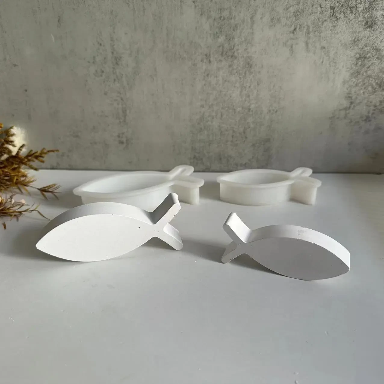 Molde de silicona para peces grandes y pequeños