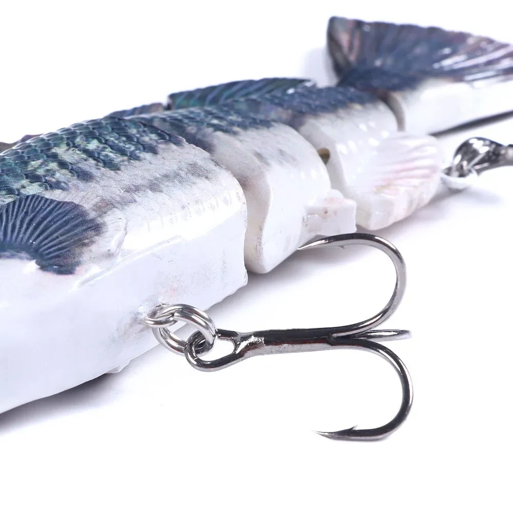 Señuelo falso Luya Knotty Fish de 15 cm y 54 g, automático, USB, cebo eléctrico para peces nudosos