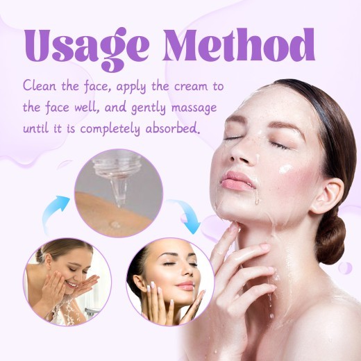 Cuidado facial hidratante elástico reafirmante de la piel