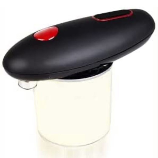 Abrelatas eléctrico automático para frascos, botellas y latas, con un solo toque, portátil, para cocina, con apertura manos libres.