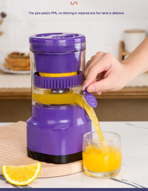 Exprimidor de naranjas eléctrico, exprimidor de limones, exprimidor de cítricos recargable por USB, licuadora portátil recargable por USB, aparatos de cocina