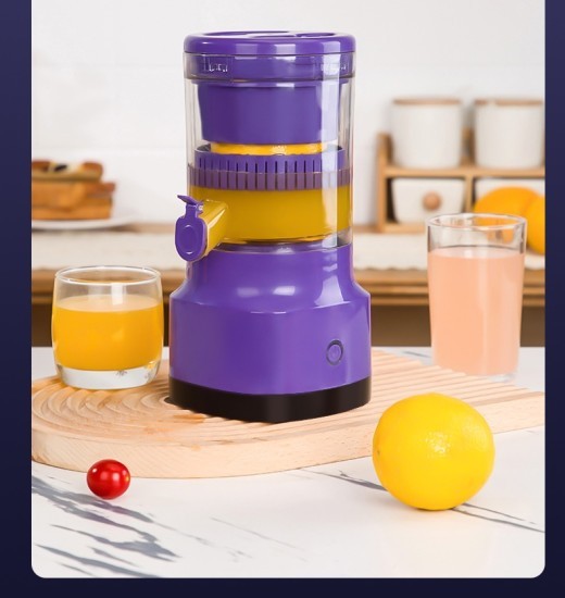 Exprimidor de naranjas eléctrico, exprimidor de limones, exprimidor de cítricos recargable por USB, licuadora portátil recargable por USB, aparatos de cocina