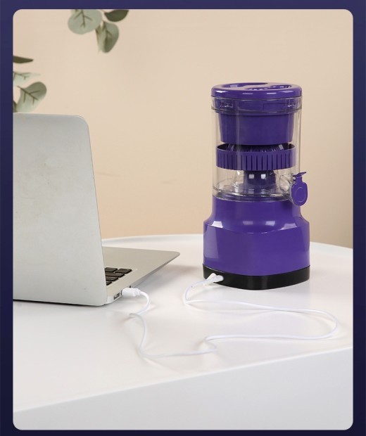 Exprimidor de naranjas eléctrico, exprimidor de limones, exprimidor de cítricos recargable por USB, licuadora portátil recargable por USB, aparatos de cocina